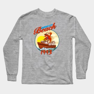 Shrimp City Beach V1 Long Sleeve T-Shirt